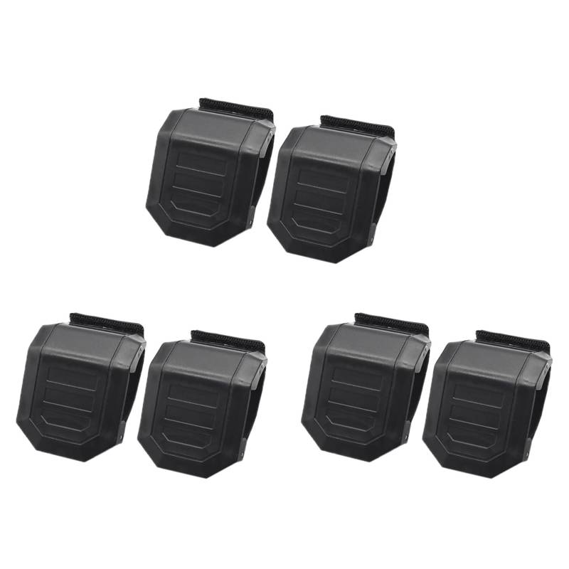 Decqerbe 3X Windschutzscheiben Klemmen Riemen Kit Windschutzscheiben Halterung Clips für ATV/UTV RZR Can Am X3 von Decqerbe