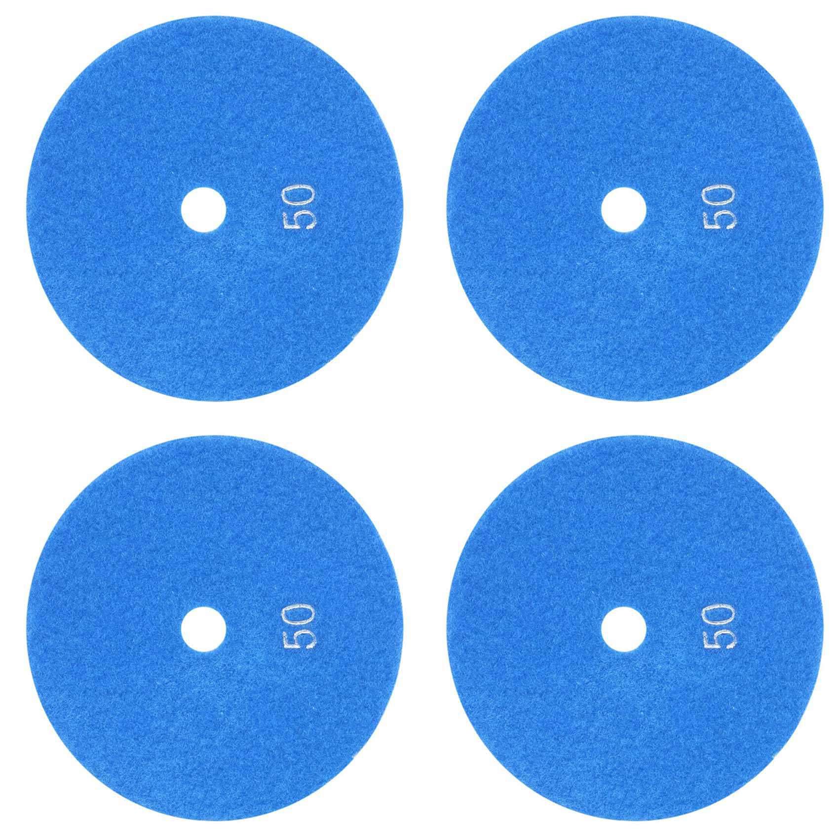 Decqerbe 4X 5 125Mm Wet Diamond Polishing Pads Marmor KöRnungen 50 von Decqerbe