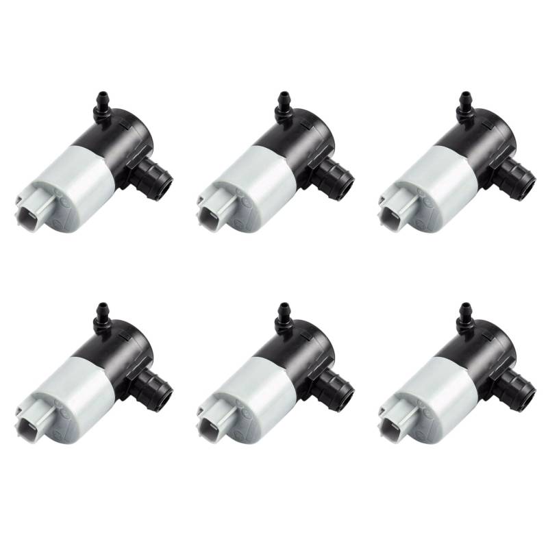 Decqerbe 6X Auto Scheiben Waschanlage Pumpe DüSen SprüHer für Altis Avensis 85330-02030 von Decqerbe