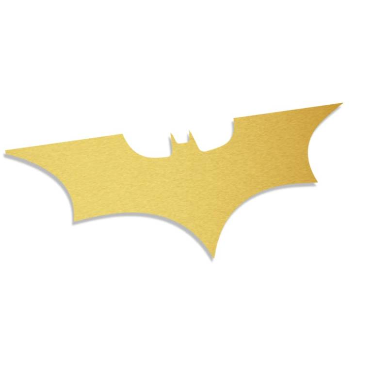 Decus Batman Dark Knight Symbol XXL 0161 (Gold metallic) // Sticker OEM JDM Style Aufkleber von Decus