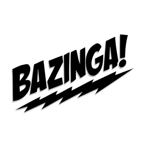 Decus Bazinga L 0017 (schwarz) // Sticker OEM JDM Style Aufkleber von Decus