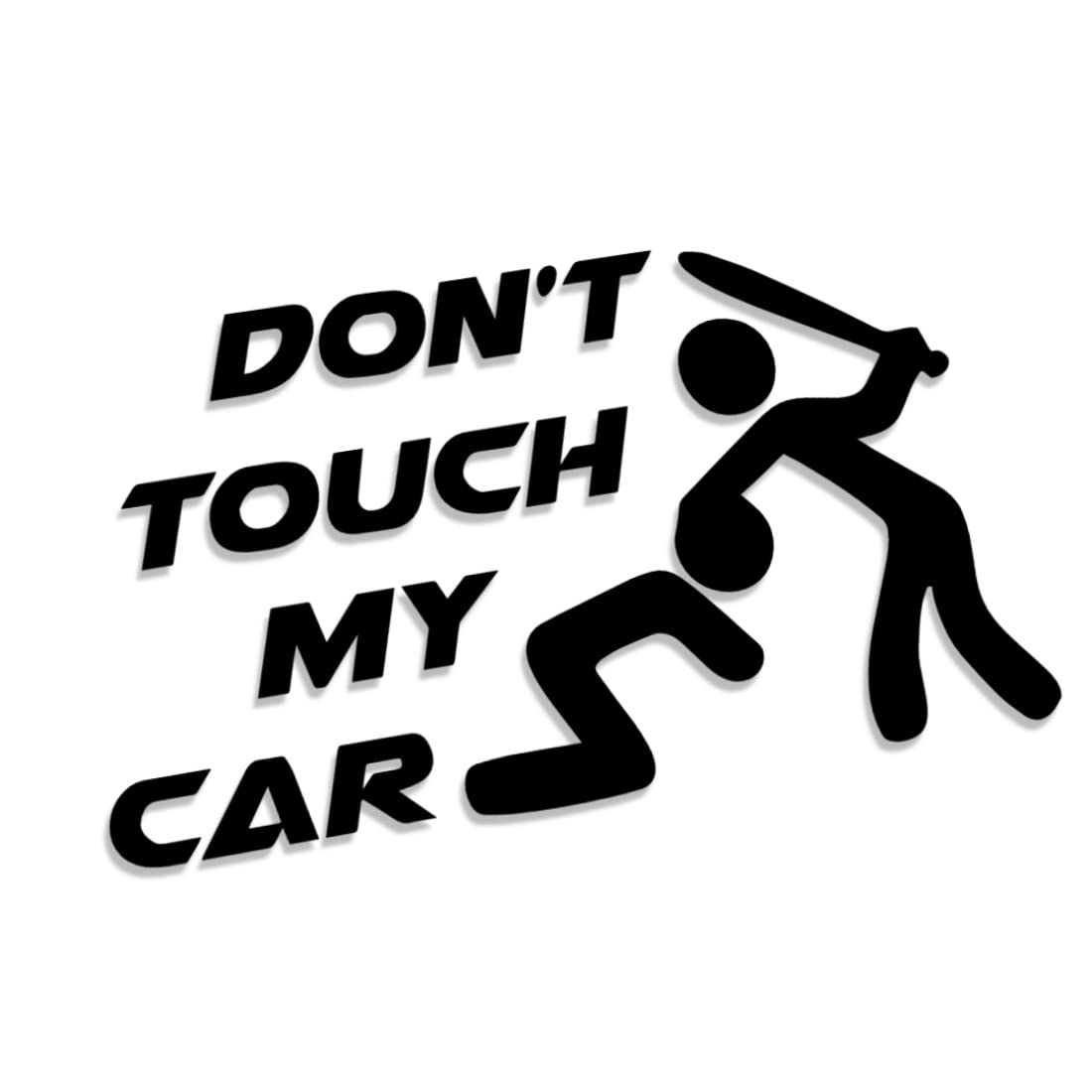 Decus Don't Touch My car // Sticker OEM JDM Style Aufkleber von Decus