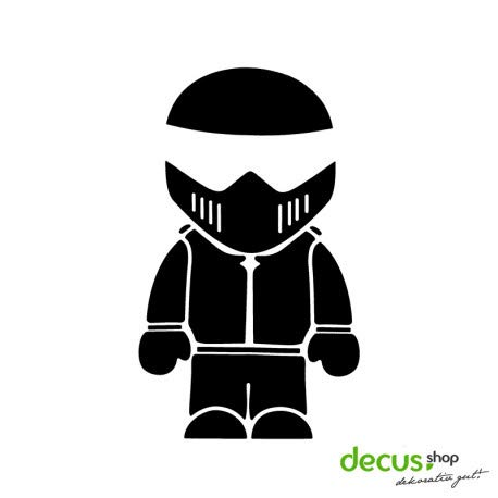 Decus STIG Man L 2642 // Sticker OEM JDM Style Aufkleber (Silber) von Decus