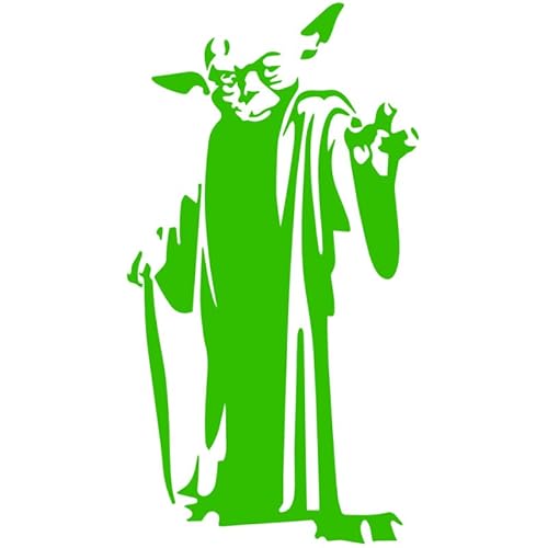 Decus Yoda Star Wars XL 0228 (grün) // Sticker OEM JDM Style Aufkleber von Decus