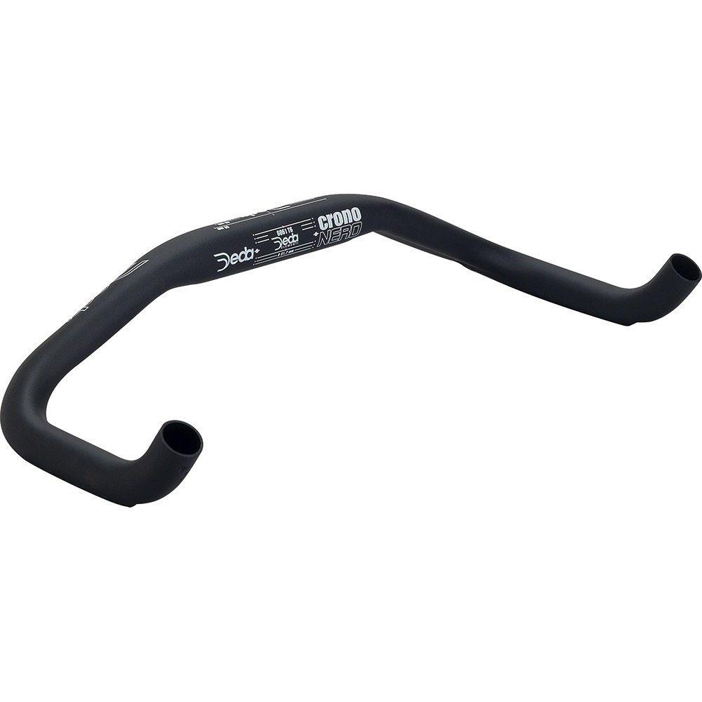 Deda Elementi Unisex-Erwachsene CRONOLR44 Zeitfahrlenker/Triathlonlenker Crononero Low Rider schwarz 44mm, 31.7mm von Deda