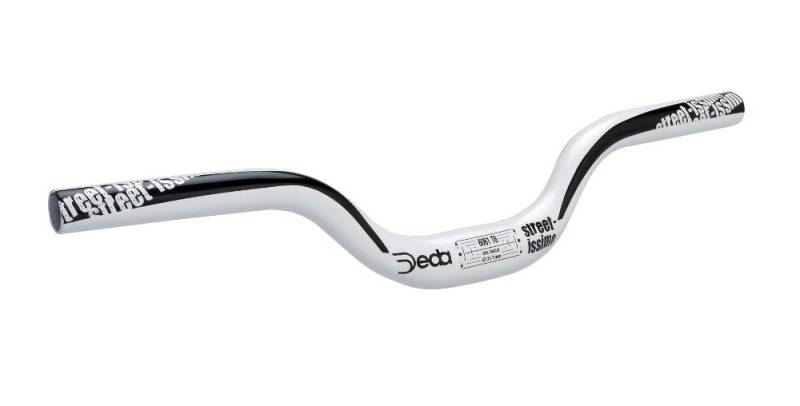 Deda Elementi Herren STRETT31B Streetisimo Lenkerbügel, 31,7 mm, Schwarz, 460mm von Deda