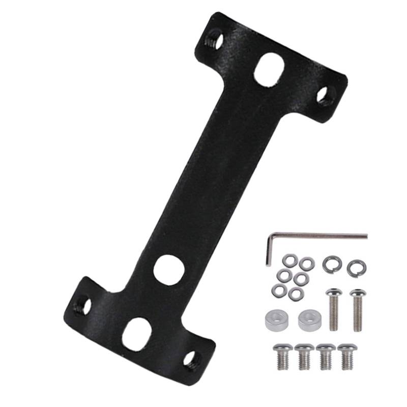 Flaschenhalter-Adapter, Aluminiumlegierung, Flaschenhalter-Verlängerungsadapter, Fahrradzubehör, stabile Alt-Positions-Käfighalterung für robuste Straßen von Deewar