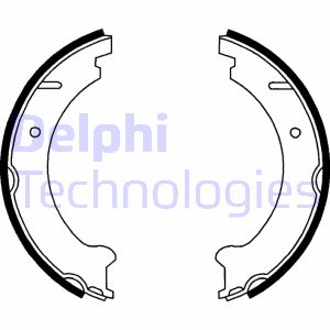 Bremsbackensatz, Feststellbremse Hinterachse Delphi LS1781 von Delphi