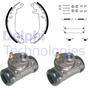 Bremsbackensatz Hinterachse Delphi KP823 von Delphi