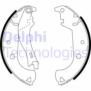 Bremsbackensatz Hinterachse Delphi LS1916 von Delphi