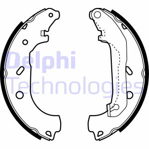 Bremsbackensatz Hinterachse Delphi LS1940 von Delphi