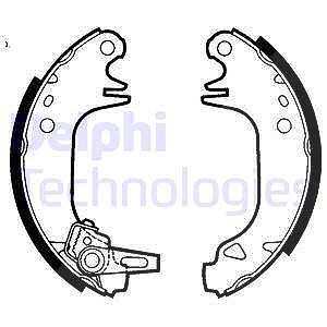 Delphi Bremsbackensatz [Hersteller-Nr. LS1423] für Citroën, Peugeot von Delphi