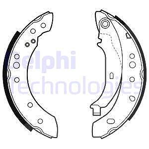 Delphi Bremsbackensatz [Hersteller-Nr. LS2002] für Renault von Delphi