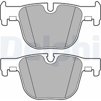 Bremsbelagsatz DELPHI LP2494, Hinten von Delphi