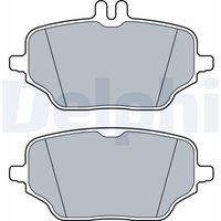 Bremsbelagsatz DELPHI LP3572, Hinten von Delphi