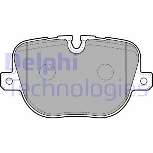 Bremsbelagsatz, Scheibenbremse Hinterachse Delphi LP2175 von Delphi