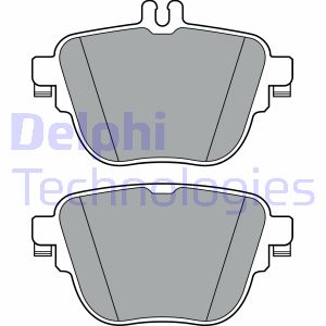 Bremsbelagsatz, Scheibenbremse Hinterachse Delphi LP3359 von Delphi