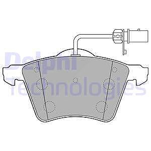 Delphi Bremsbelagsatz, Scheibenbremse [Hersteller-Nr. LP2021] für Ford, Seat, VW von Delphi