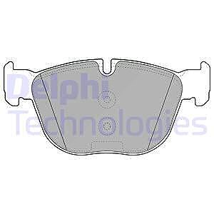 Delphi Bremsbelagsatz, Scheibenbremse [Hersteller-Nr. LP2090] für BMW von Delphi