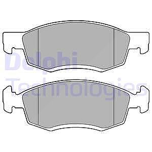 Delphi Bremsbelagsatz, Scheibenbremse [Hersteller-Nr. LP2137] für Chevrolet, Dacia, Lada, Renault von Delphi
