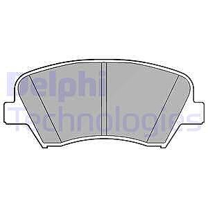 Delphi Bremsbelagsatz, Scheibenbremse [Hersteller-Nr. LP2293] für Hyundai, Kia von Delphi