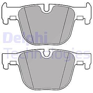Delphi Bremsbelagsatz, Scheibenbremse [Hersteller-Nr. LP2494] für BMW von Delphi