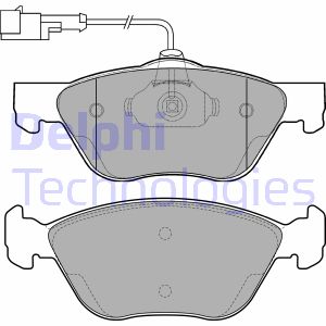 Bremsbelagsatz, Scheibenbremse Vorderachse Delphi LP1587 von Delphi