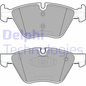 Bremsbelagsatz, Scheibenbremse Vorderachse Delphi LP1960 von Delphi