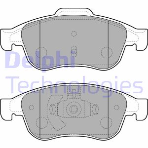 Bremsbelagsatz, Scheibenbremse Vorderachse Delphi LP2152 von Delphi