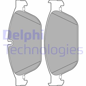 Bremsbelagsatz, Scheibenbremse Vorderachse Delphi LP2292 von Delphi