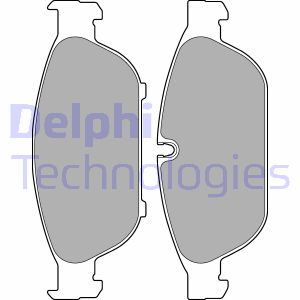 Bremsbelagsatz, Scheibenbremse Vorderachse Delphi LP2301 von Delphi