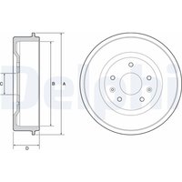 Bremstrommel DELPHI BF513 von Delphi