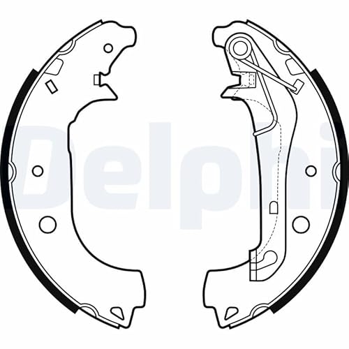 DELPHI Bremsbackensatz LS2157 hinten von Delphi