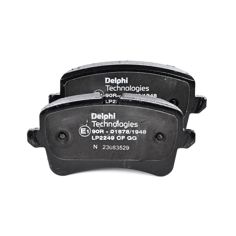 DELPHI Bremsbelagsatz AUDI,HYUNDAI,PORSCHE LP2249 4G0698451H,4G0698451,4G0698451A 4G0698451C,4G0698151A,4G0698151B,4G0698151C,4G0698451J von Delphi