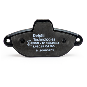 DELPHI Bremsbelagsatz FORD,FIAT LP2013 77365816,1559698,1669578 1675620,6001073453,77364635,77365306,77365337,9S512K021BA,9S512K021BB,9S512K021BC von Delphi