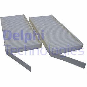 Delphi Filter, Innenraumluft [Hersteller-Nr. TSP0325313] für Mercedes-Benz, Nissan, Opel, Renault von Delphi