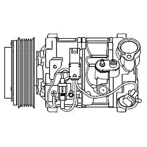 Delphi Kompressor, Klimaanlage CS20545 von Delphi