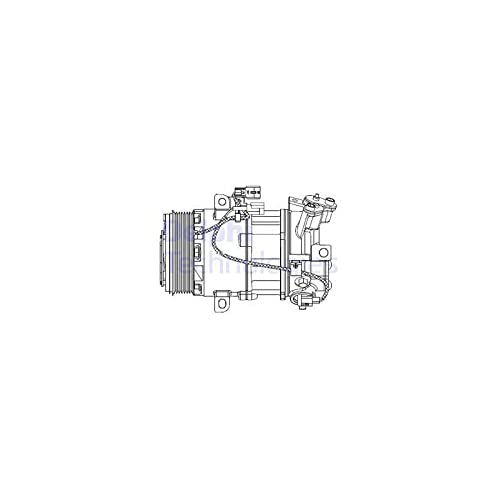 Delphi Kompressor, Klimaanlage CS20550 von Delphi