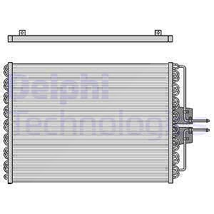 Delphi Kondensator, Klimaanlage [Hersteller-Nr. TSP0225061] für Renault von Delphi