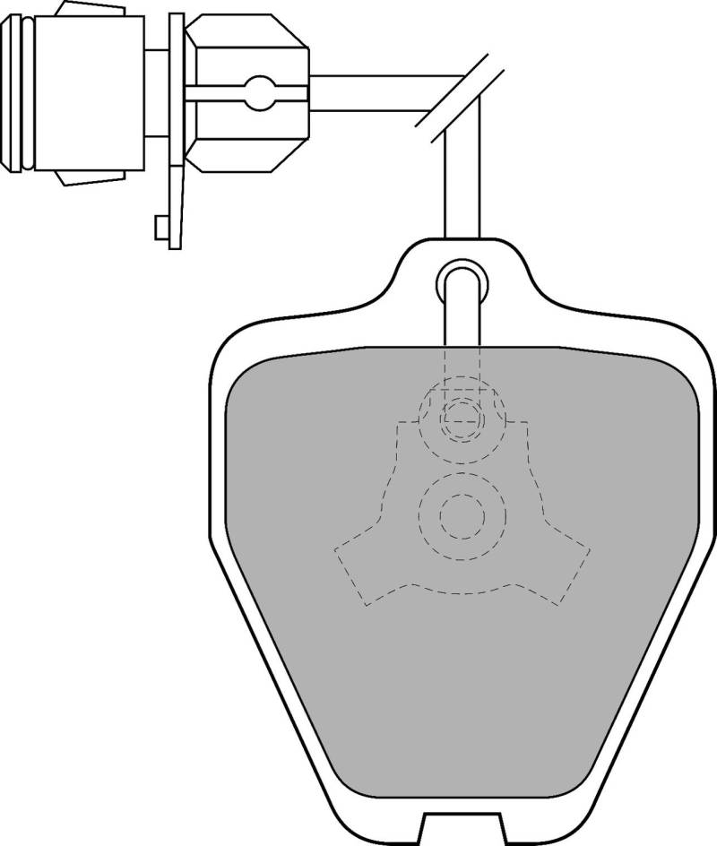 Delphi LP1463 Bremsbelag - (4-teilig) von Delphi