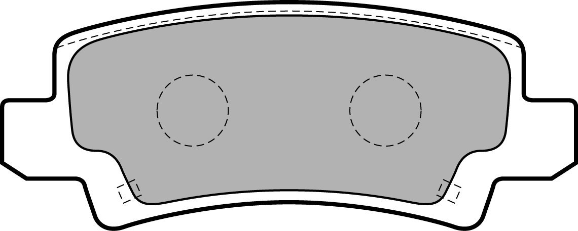 Delphi LP1864 Bremsbelag - (4-teilig) von Delphi