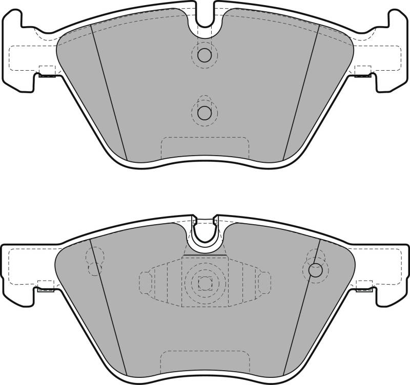 Delphi LP1960 Bremsbelag - (4-teilig) von Delphi