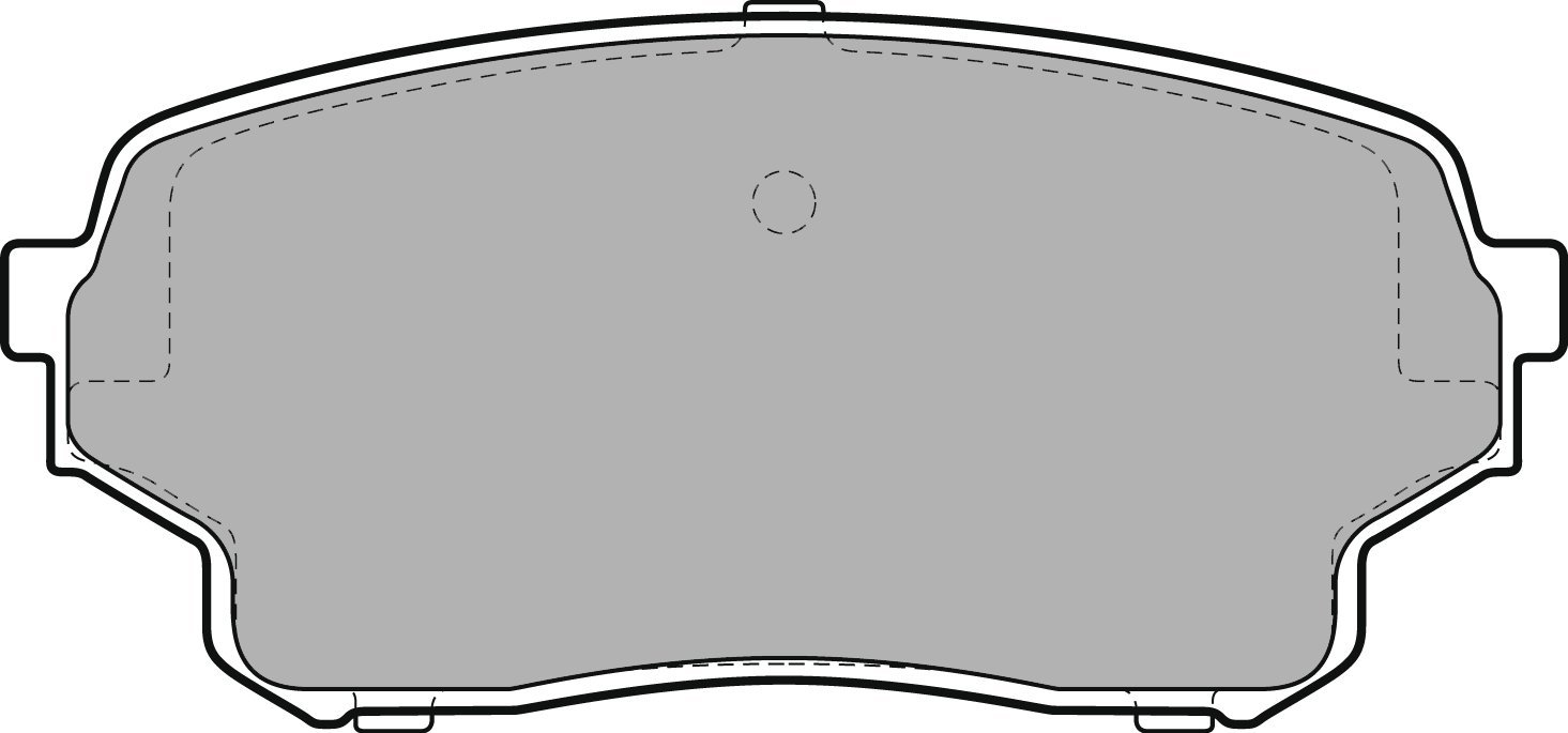 Delphi LP2000 Bremsbelag - (4-teilig) von Delphi