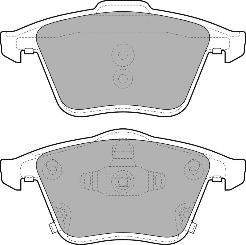 Delphi LP2025 Bremsbelag - (4-teilig) von Delphi