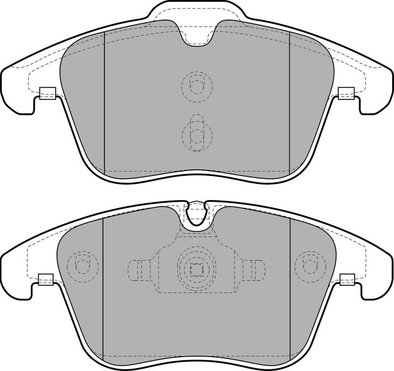 Delphi LP2065 Bremsbelag - (4-teilig) von Delphi