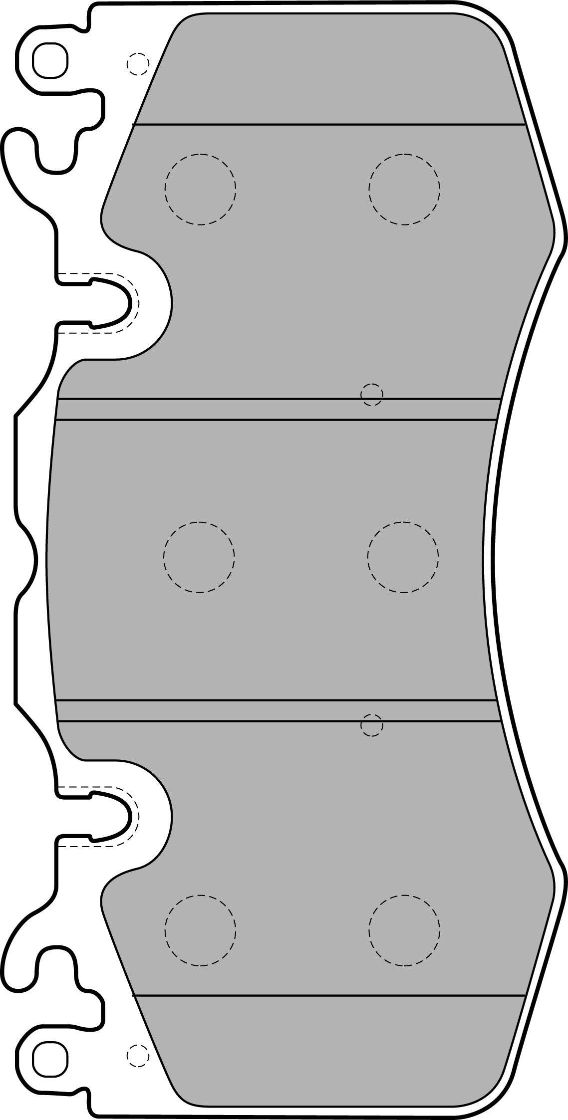 Delphi LP2187 Bremsbelag - (4-teilig) von Delphi