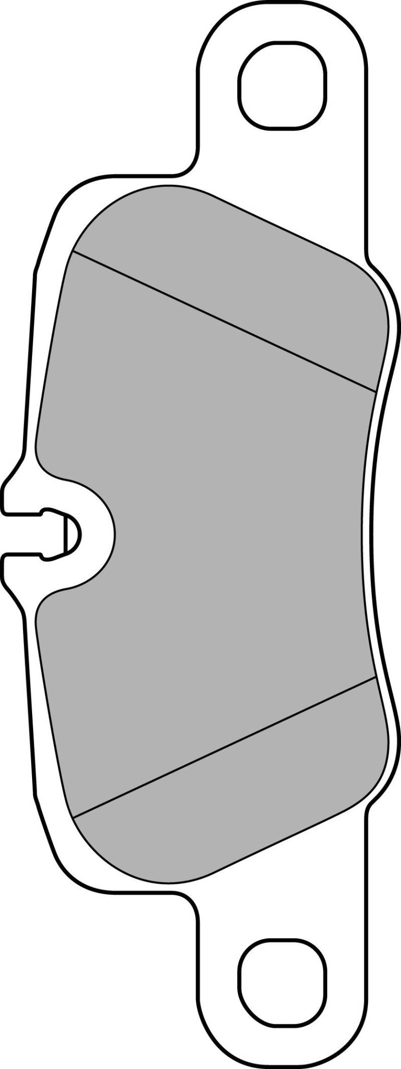 Delphi LP2237 Bremsbelag - (4-teilig) von Delphi