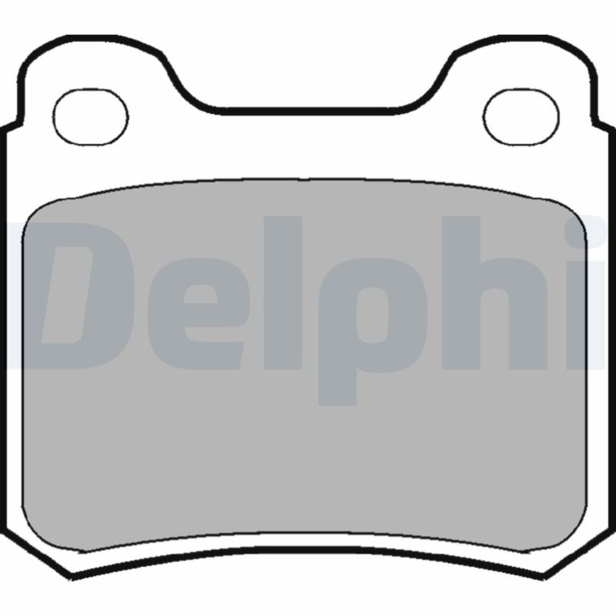 Delphi LP915 Bremsbelag - (4-teilig) von Delphi