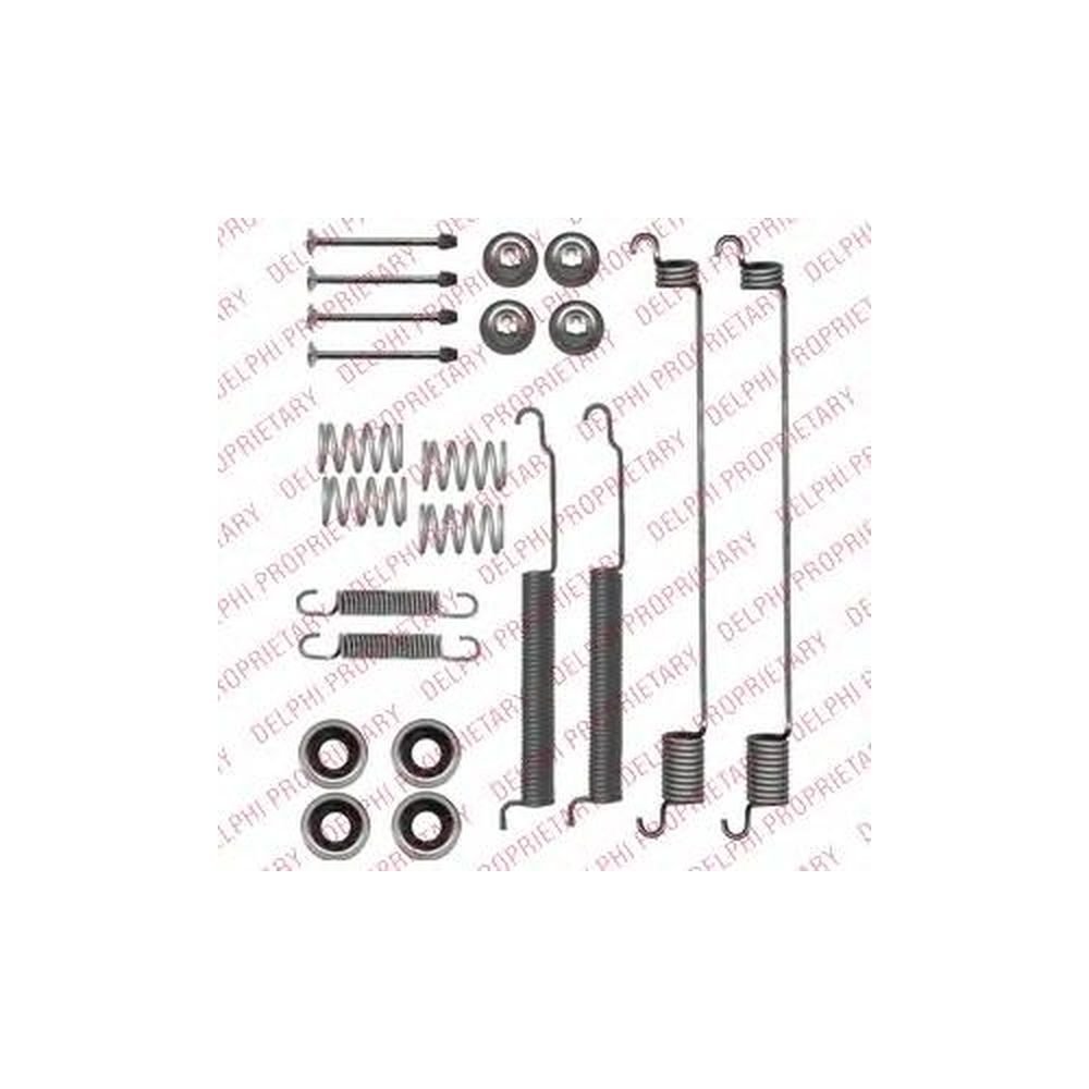 Delphi LY1354 Zubehörsatz, Bremsbelag - (4-teilig) von Delphi