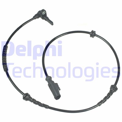 Delphi Sensor, Raddrehzahl [Hersteller-Nr. SS20241] für Abarth, Alfa Romeo, Fiat, Opel von Delphi